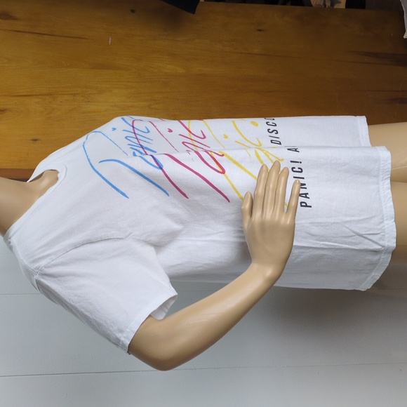Panic At The Disco White T-Shirt Medium - Picture 3 of 9